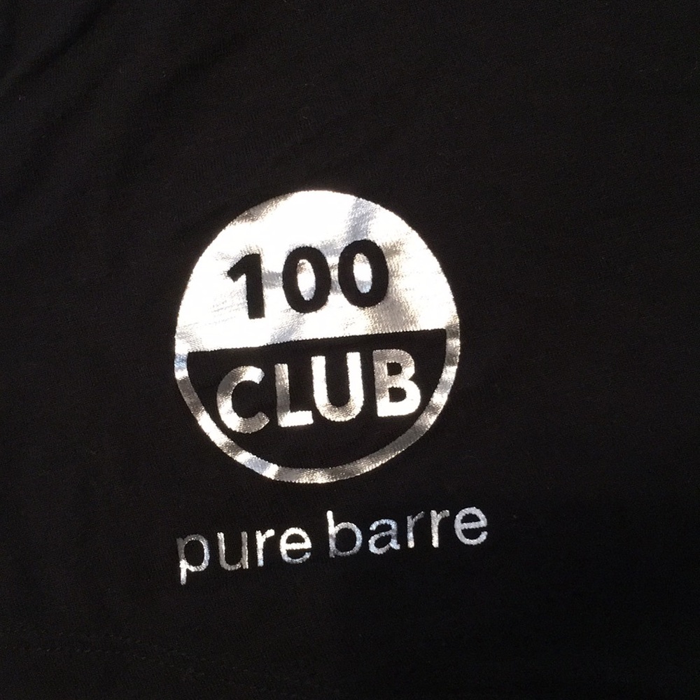 Pure Barre 100 Club Tank Size S!